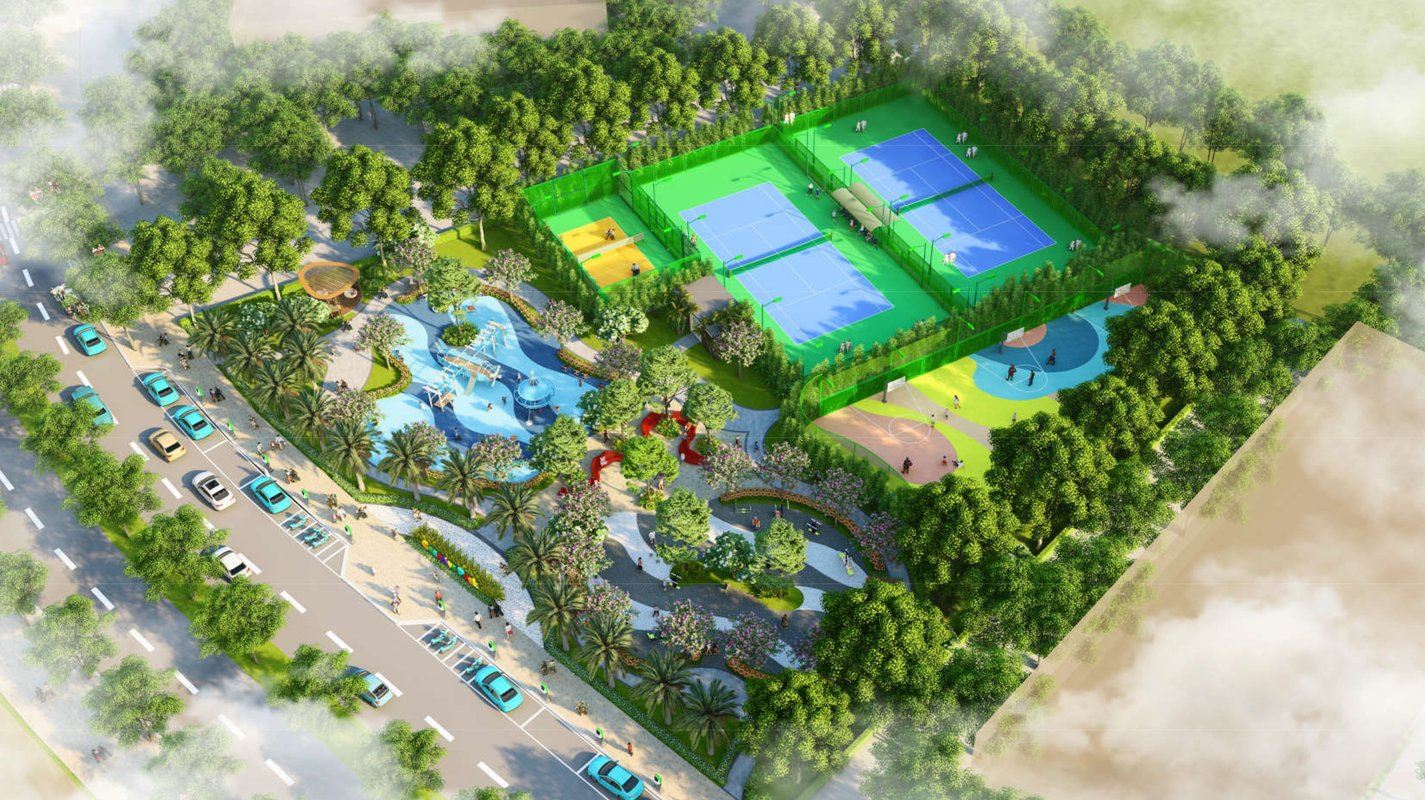 Khu Liên hợp Tennis – Bóng đá – Golf – Pickleball – E-Sports